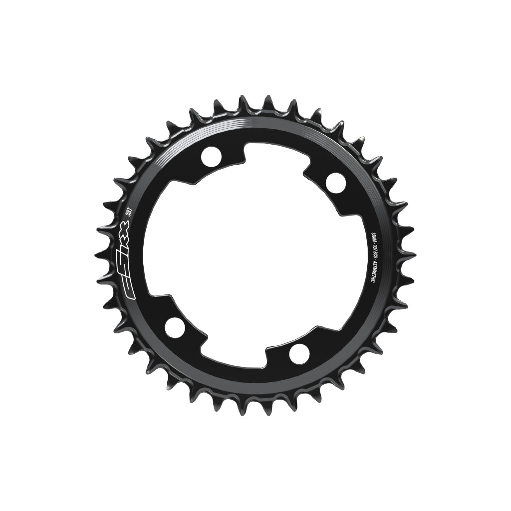 107 Spider Powermeter Semi-SpeedRing - 38t-62t - Round
