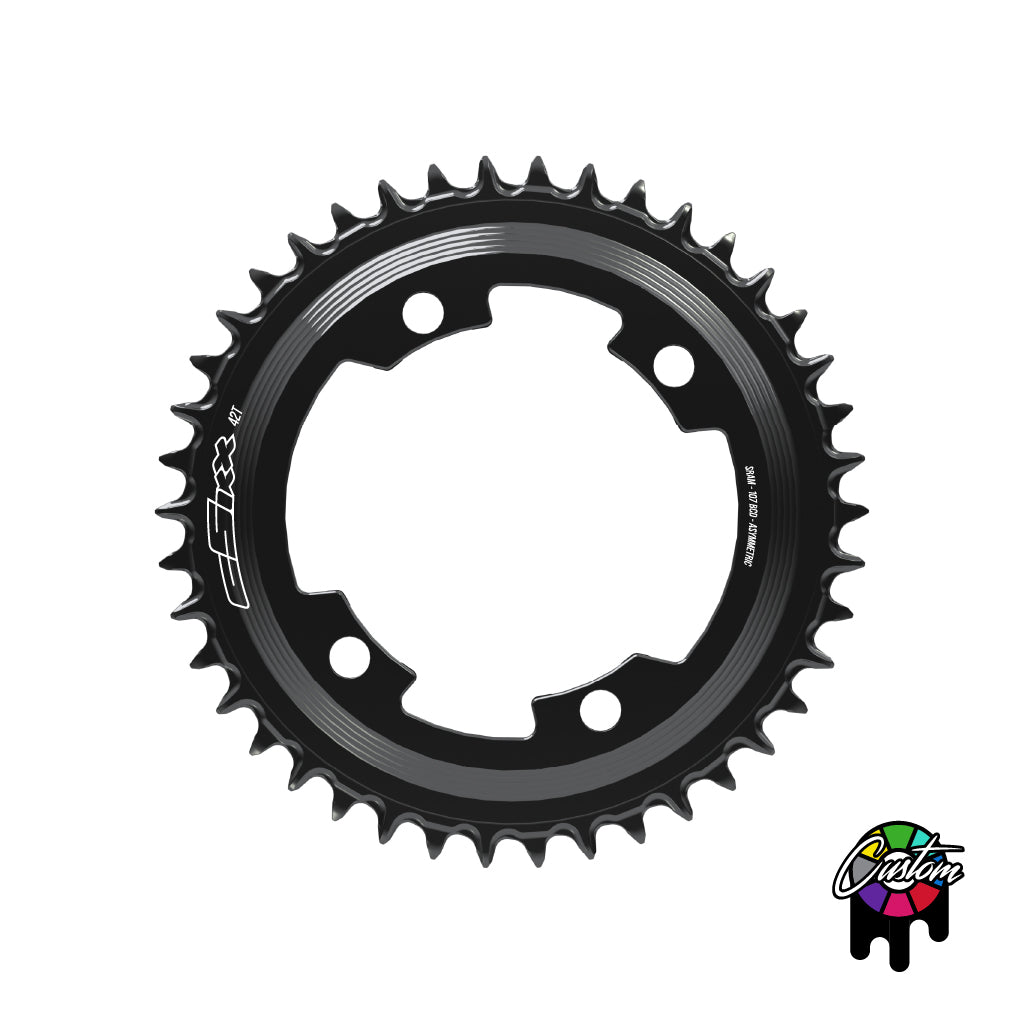 107 Spider Powermeter Semi-SpeedRing - 38t-62t - Round