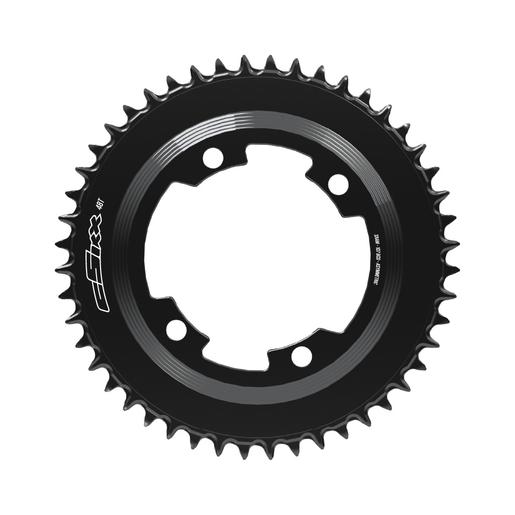 107 Spider Powermeter Semi-SpeedRing - 38t-62t - Round