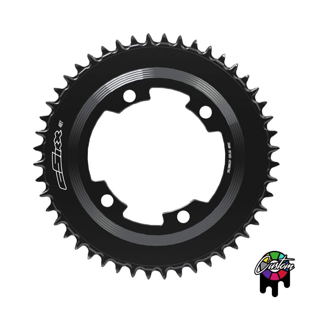 107 Spider Powermeter Semi-SpeedRing - 38t-62t - Round