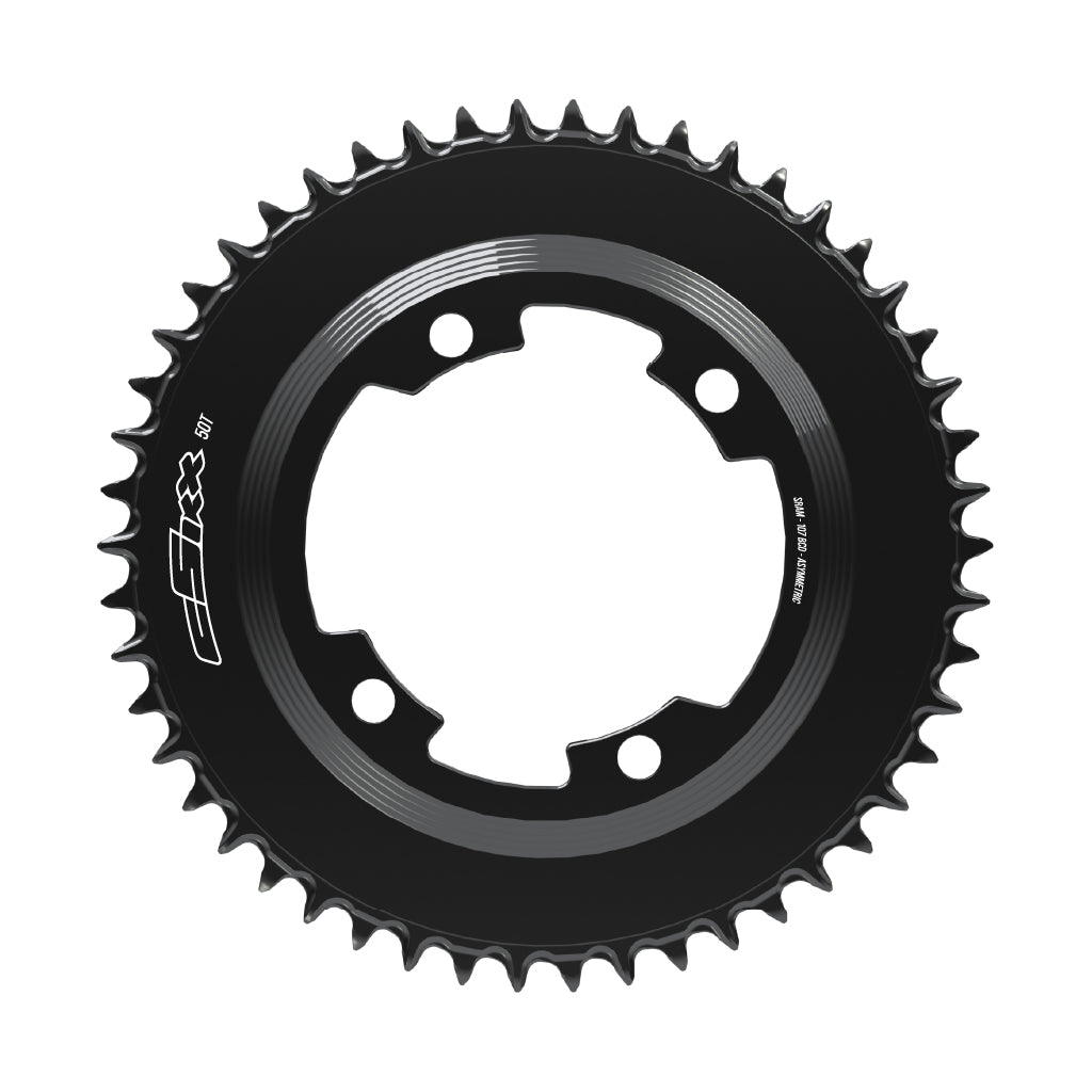 107 Spider Powermeter Semi-SpeedRing - 38t-62t - Round