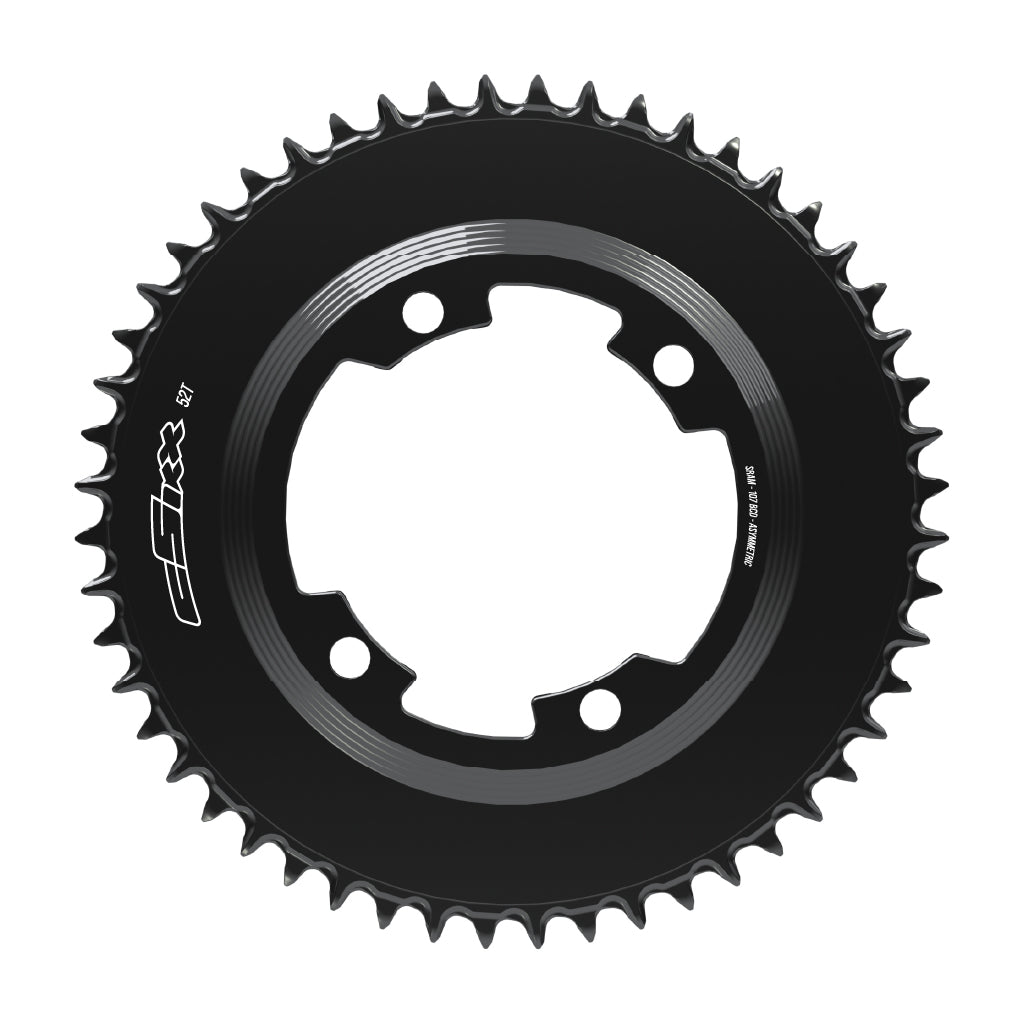 107 Spider Powermeter Semi-SpeedRing - 38t-62t - Round