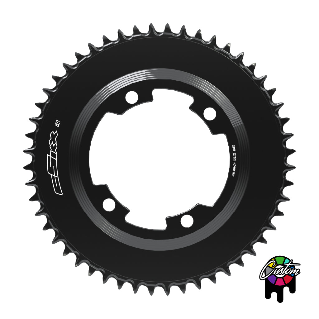 107 Spider Powermeter Semi-SpeedRing - 38t-62t - Round