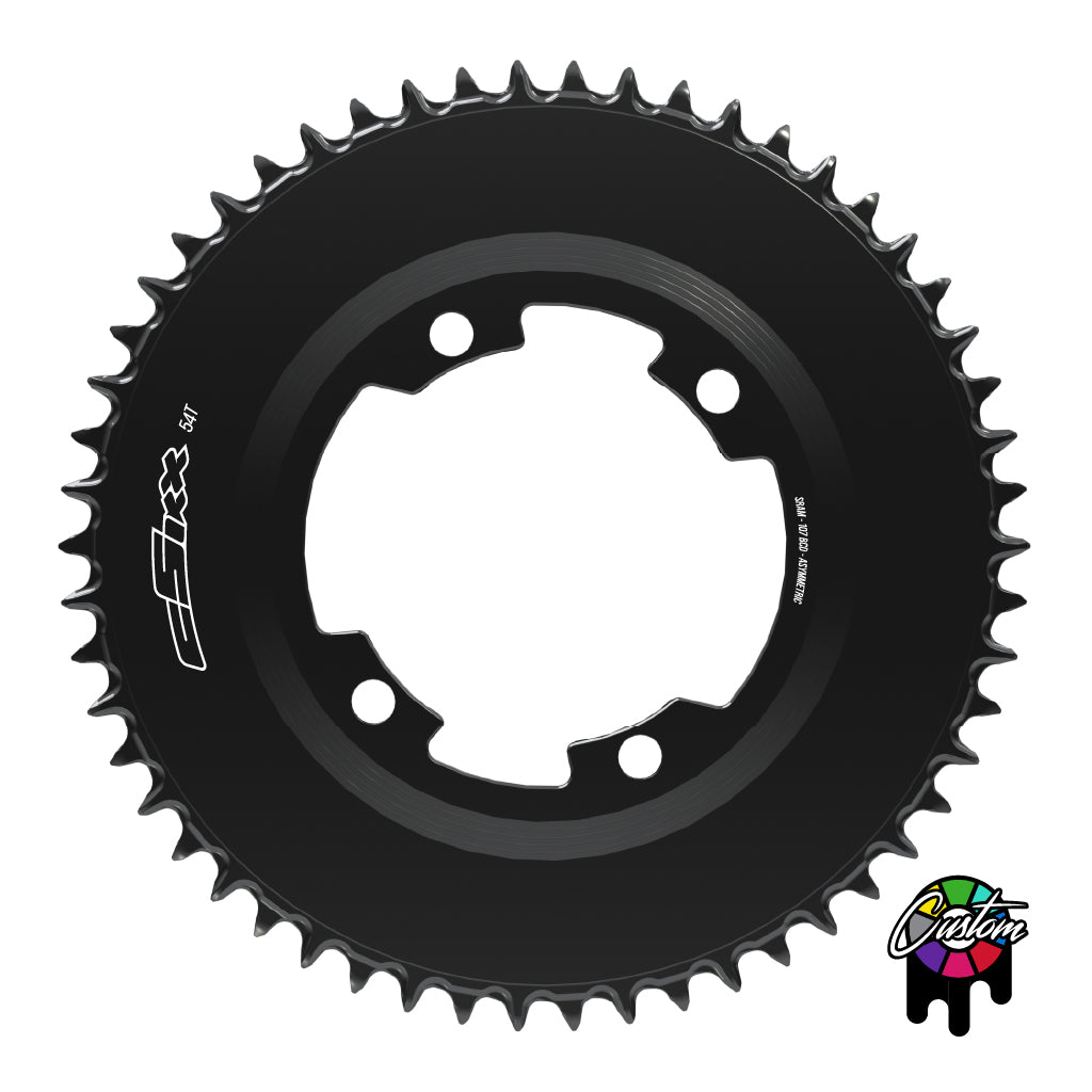 107 Spider Powermeter Semi-SpeedRing - 38t-62t - Round