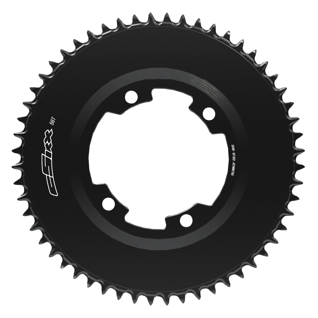 107 Spider Powermeter Semi-SpeedRing - 38t-62t - Round