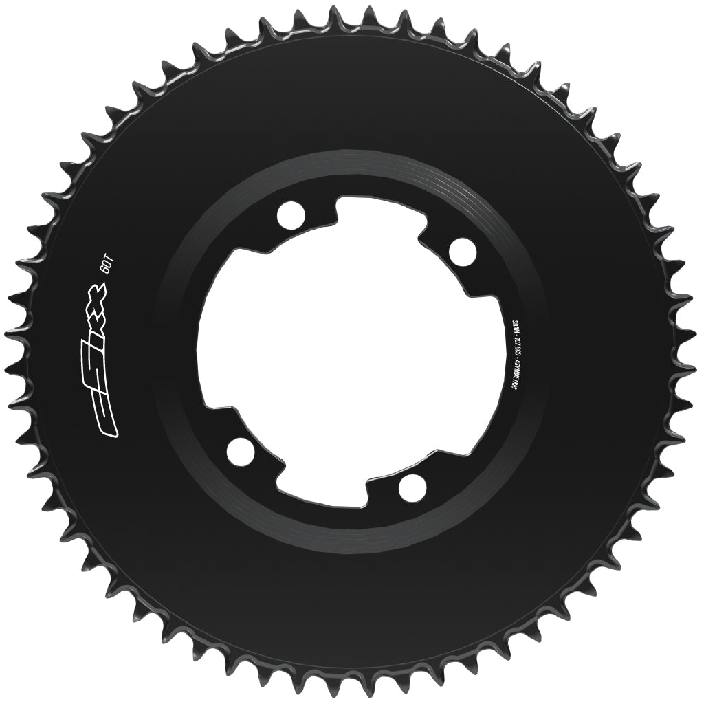 107 Spider Powermeter Semi-SpeedRing - 38t-62t - Round