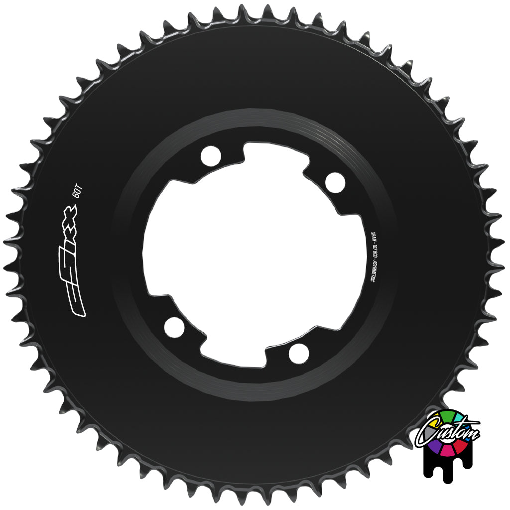 107 Spider Powermeter Semi-SpeedRing - 38t-62t - Round