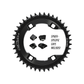 110bcd Asym 4bolt 1x Chainring (Fits Shimano cranks and others, NOT SRAM cranks)