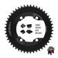 110bcd Asym 4bolt 1x Chainring (Fits Shimano cranks and others, NOT SRAM cranks)