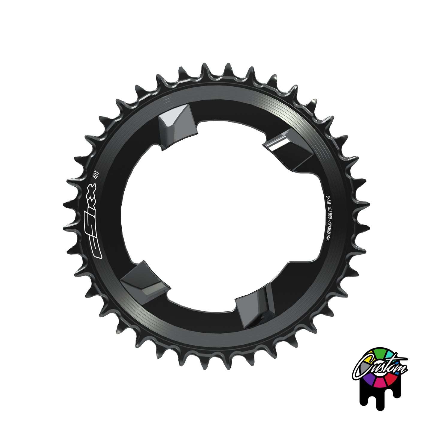 107 Rival Semi-SpeedRing - 38t-62t - Round