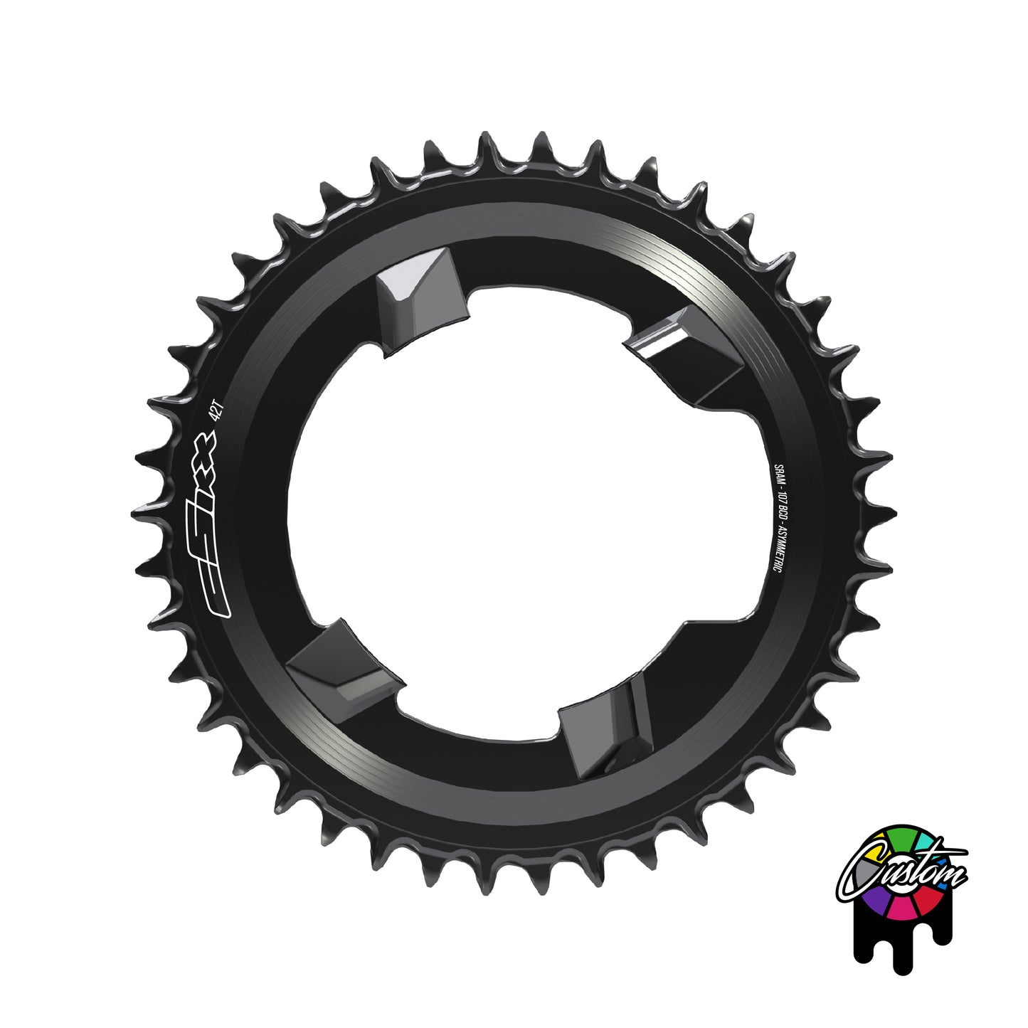 107 Rival Semi-SpeedRing - 38t-62t - Round