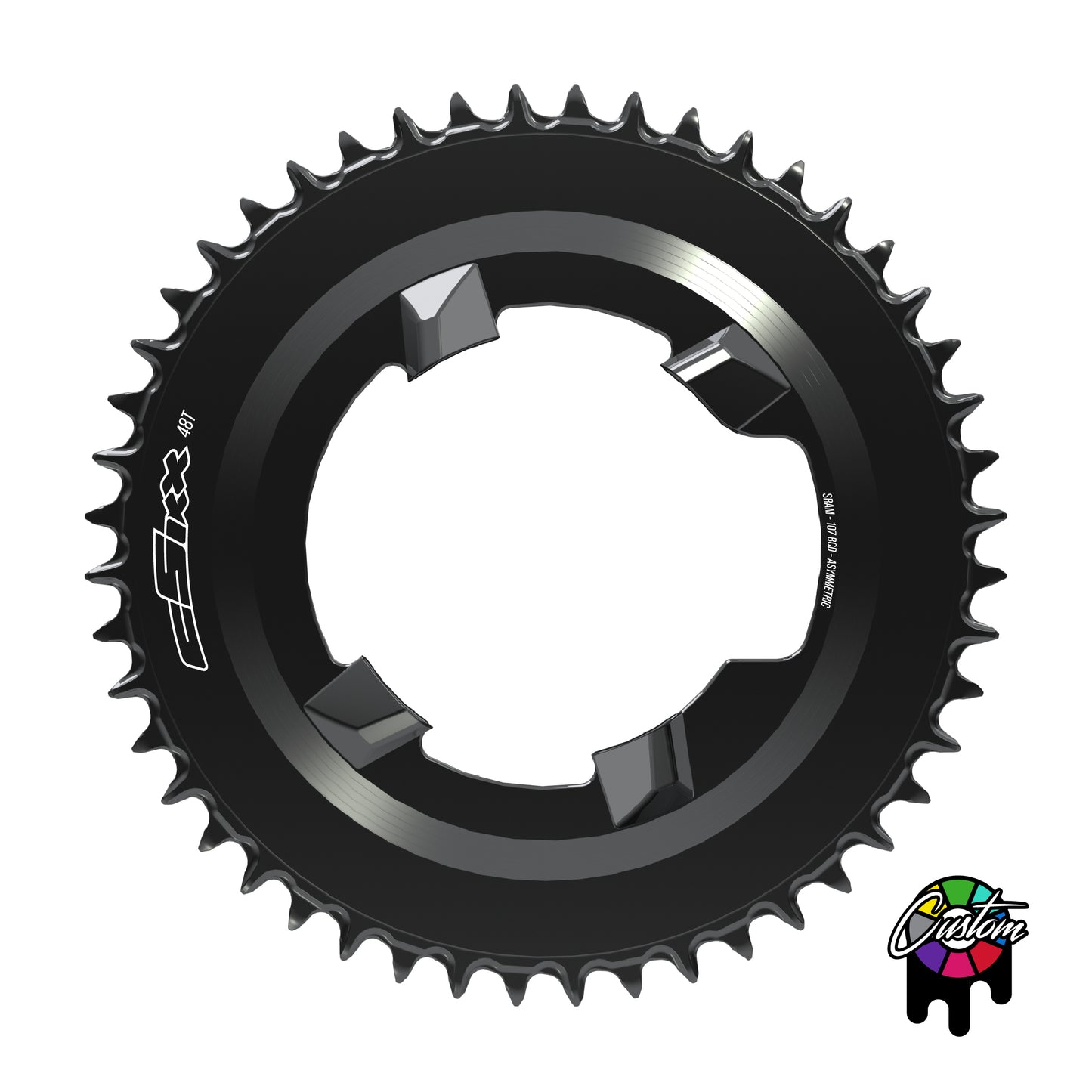 107 Rival Semi-SpeedRing - 38t-62t - Round